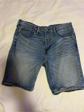 Levi's Men's Denim Shorts - Light Blue Wash